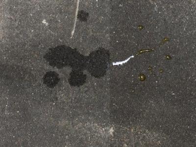 Oil spilled